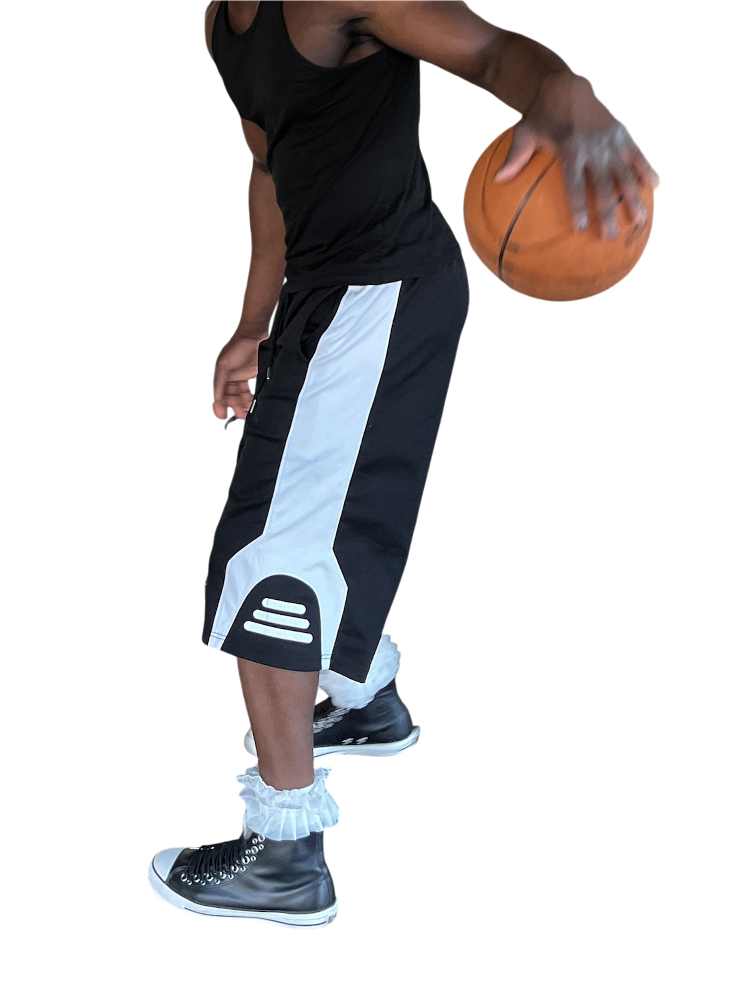 SPRY BBALL SHORTS (BLACK)