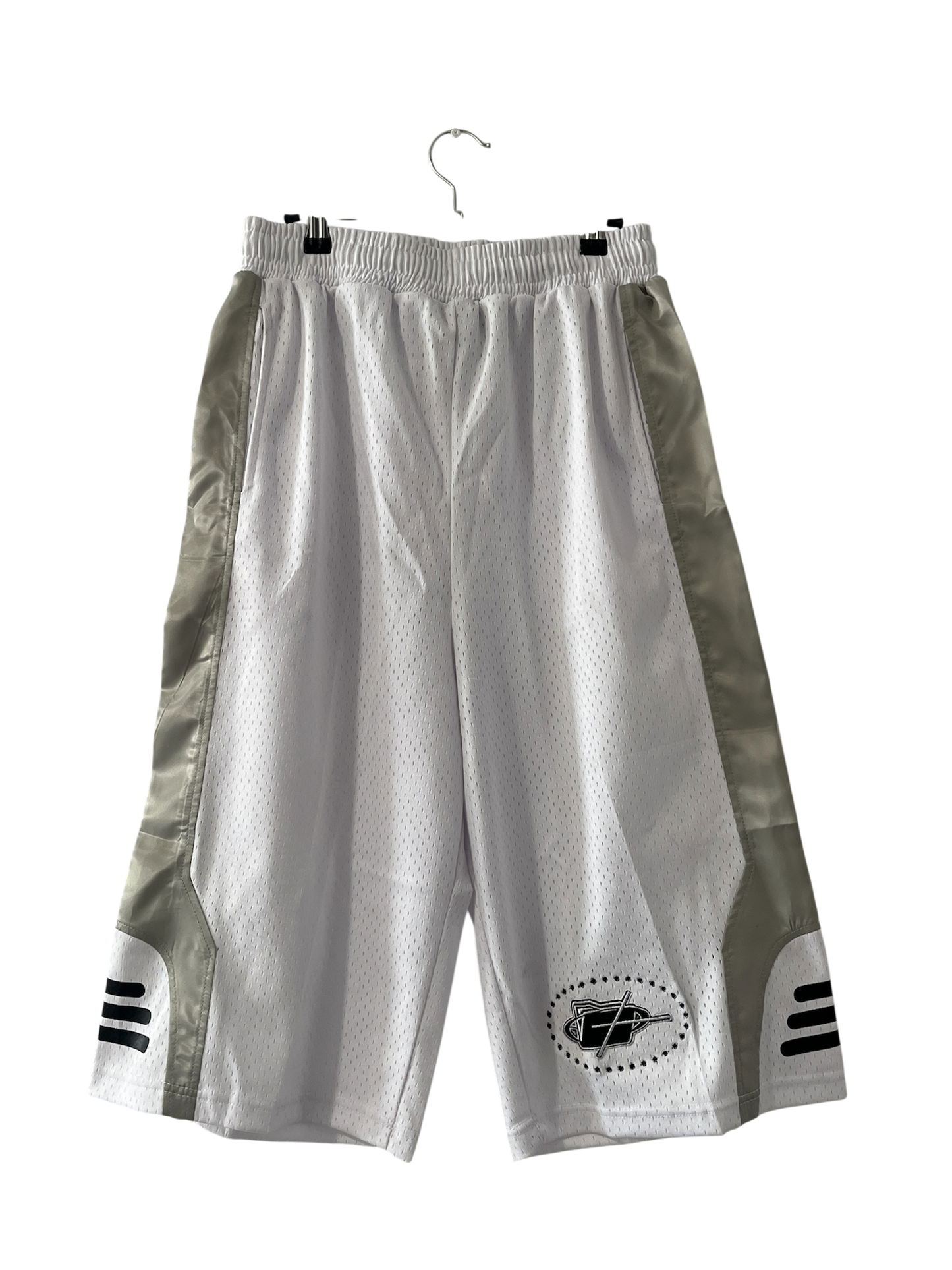 SPRY BBALL SHORTS (CRYSTAL WHITE)