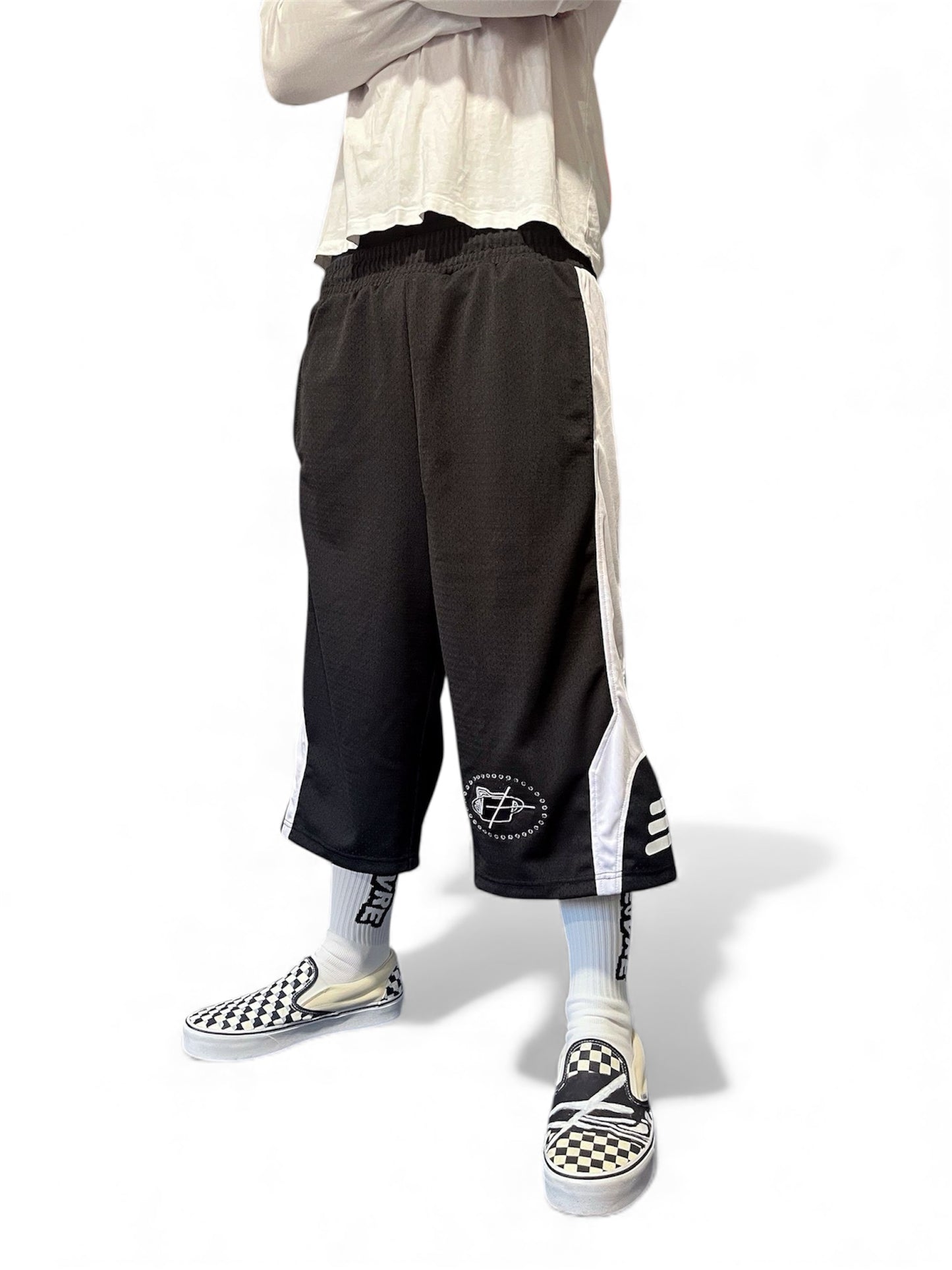 SPRY BBALL SHORTS (BLACK)