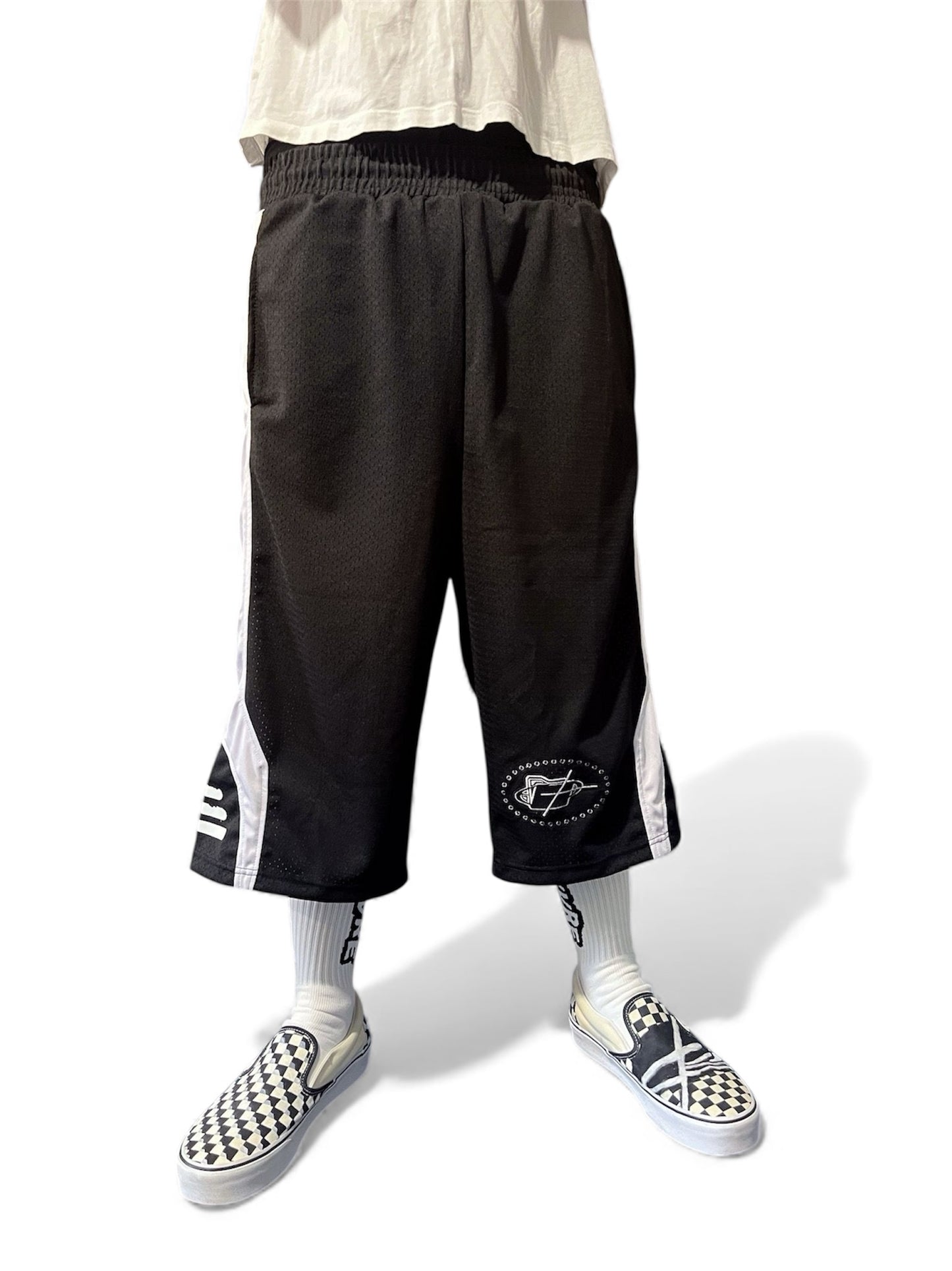 SPRY BBALL SHORTS (BLACK)