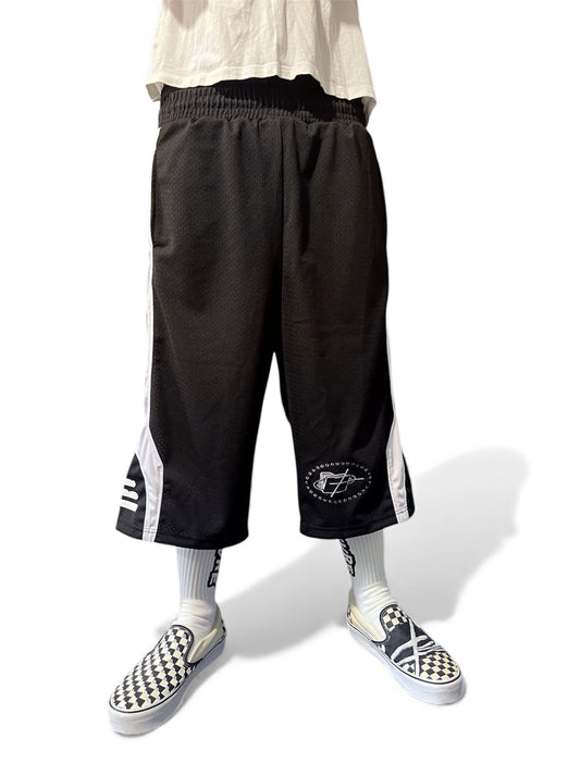 SPRY BBALL SHORTS (BLACK)